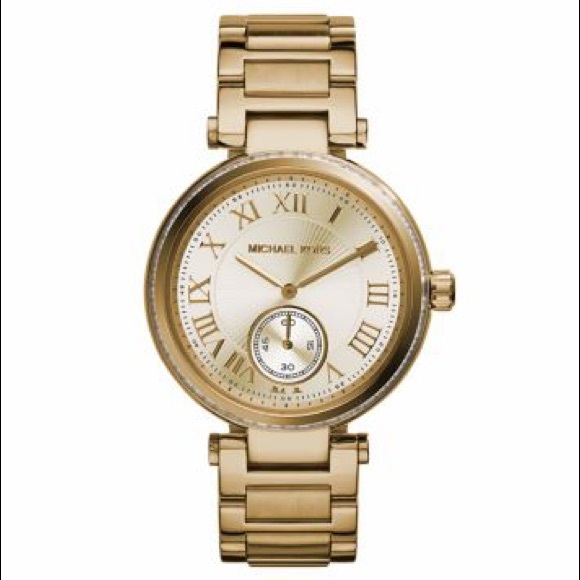 Michael kors MK5867 GOLD TONE WATCH - Picture 3 of 8